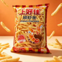 上妤佳 鲜虾条 80G